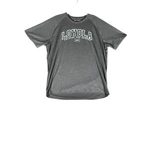 Under Armour Loyola University Unleash Hounds Tech Tee Grey Mens 2XL